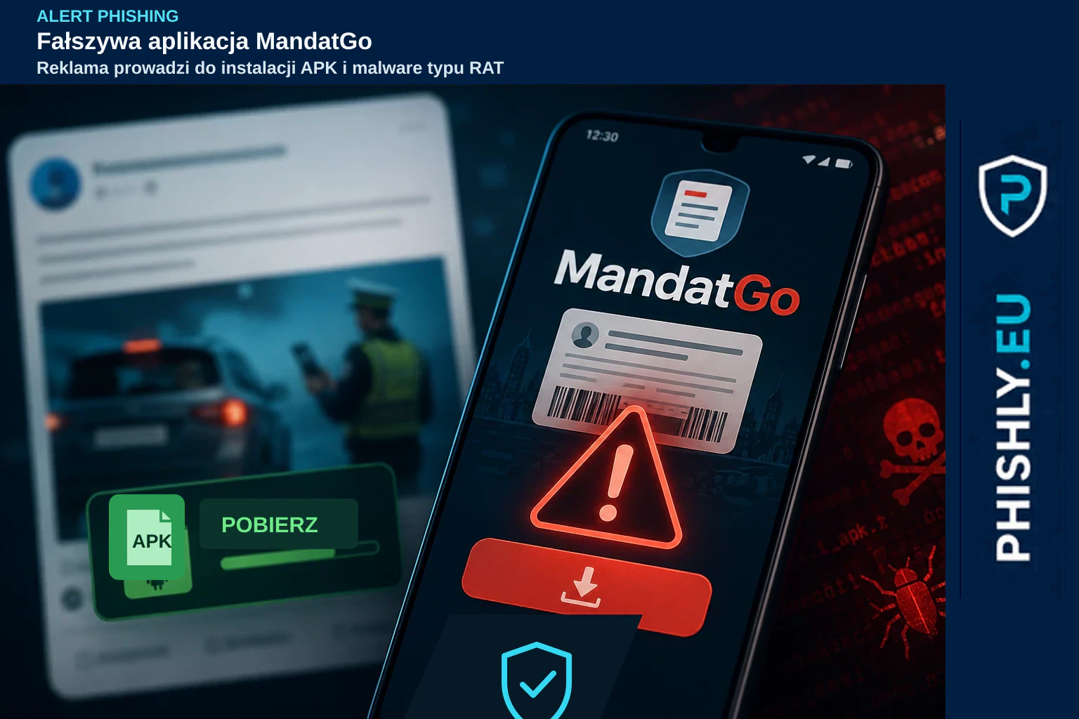 Fałszywa aplikacja MandatGo. CERT Orange ostrzega przed RAT na Androida