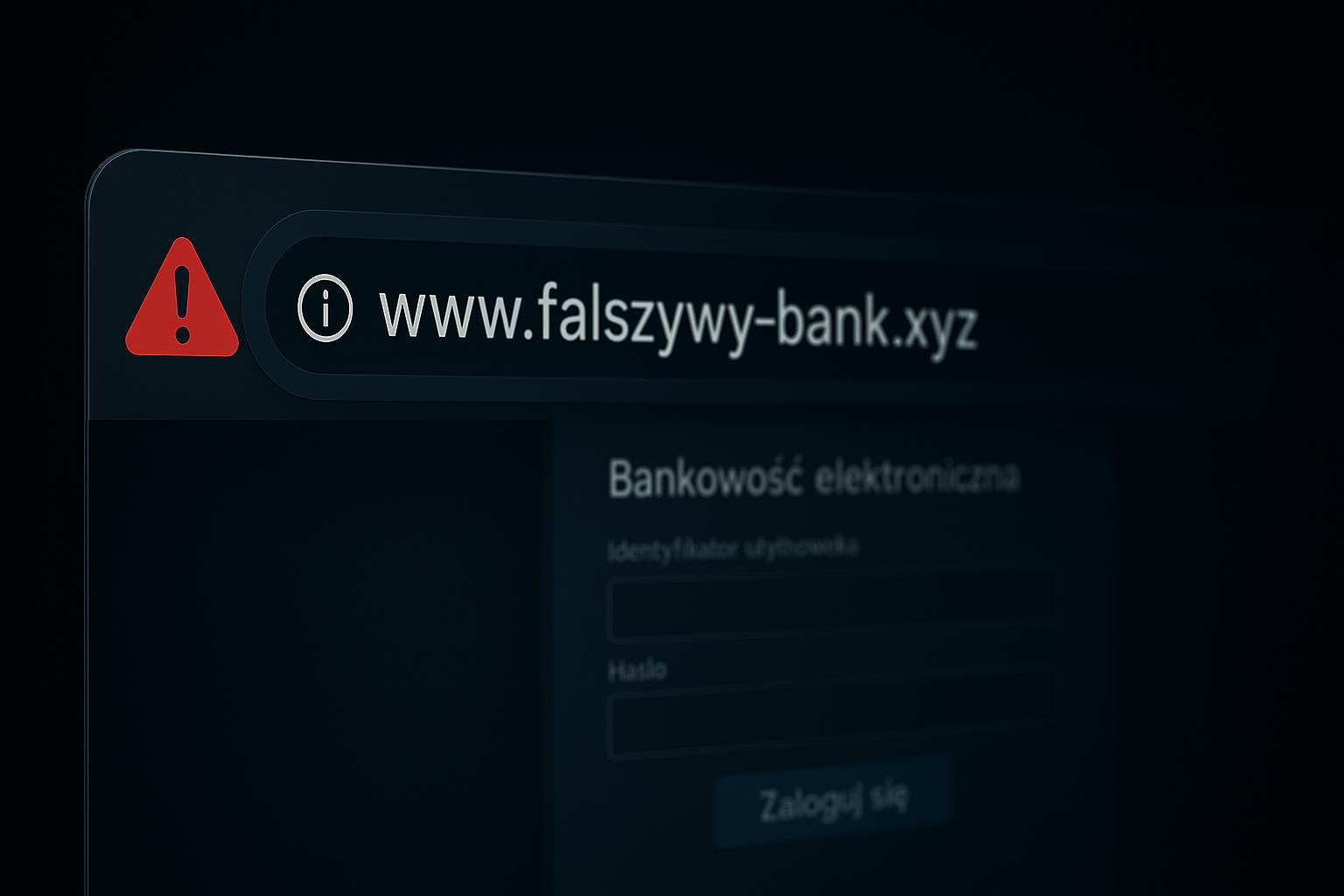 Phishing bankowy i fałszywe strony logowania do VeloBank, Santander i Banku Pocztowego