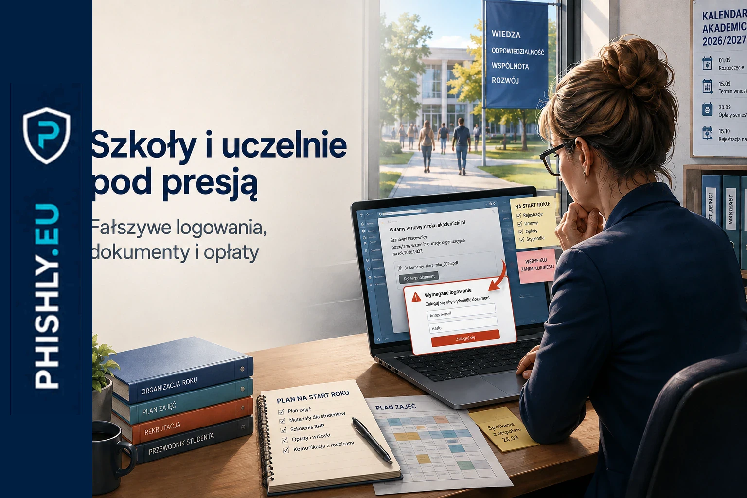 Powrót do szkoły to sezon phishingu. Jak atakują szkoły i uczelnie