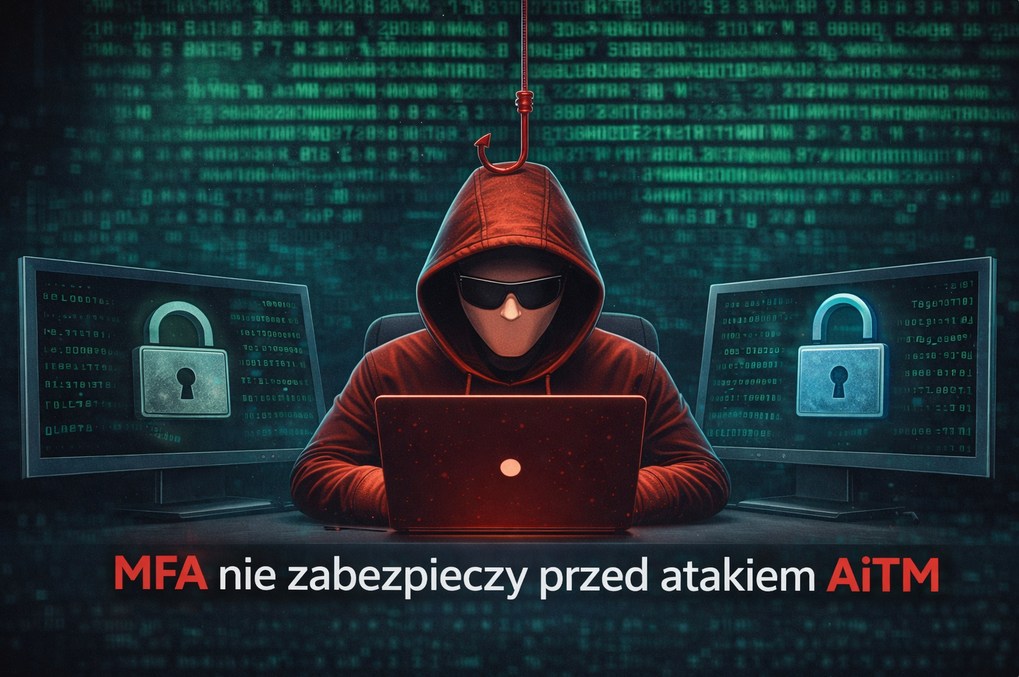 Phishing omijający MFA AiTM